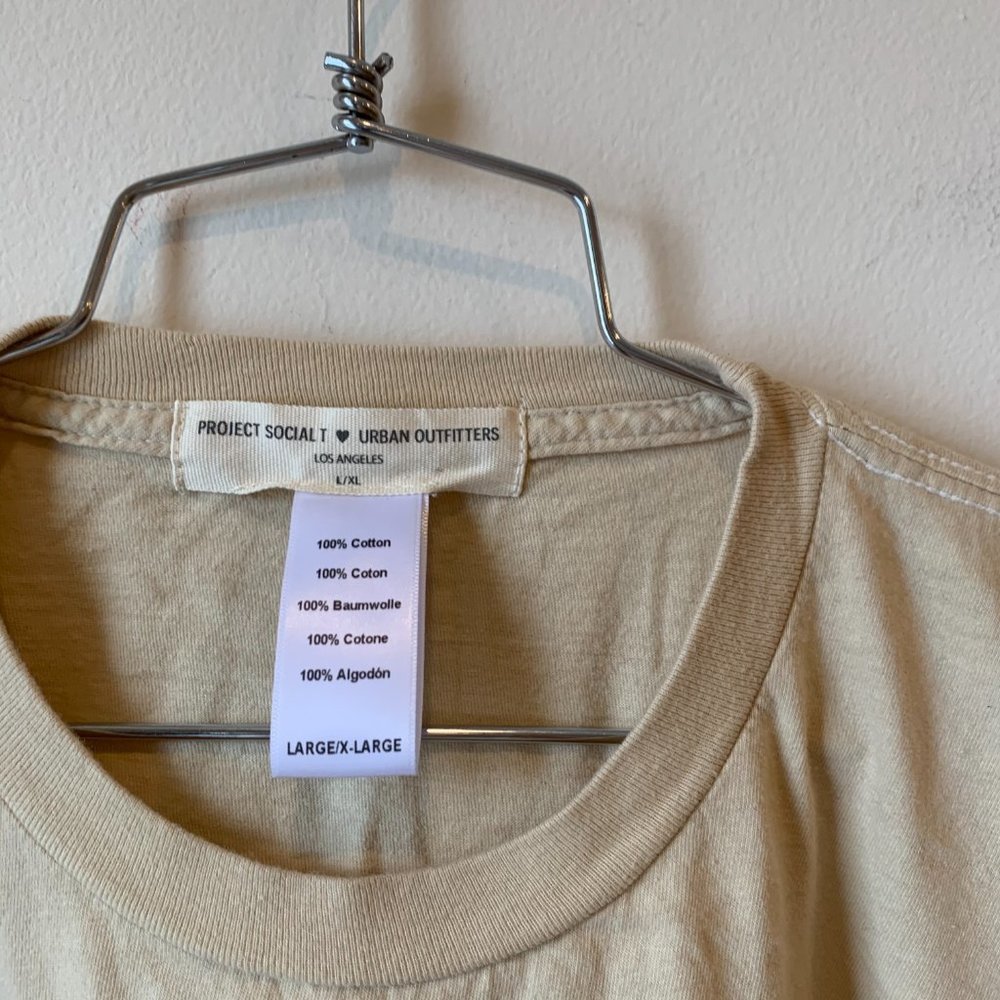 Project Social T Tiger Overdyed T-Shirt Dress sz L - Picture 6 of 8